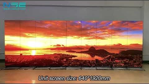 NSE P2.5 Portable Digital LED Poster Screen for Commercial Advertising Performance