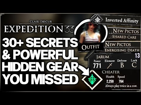Clair Obscur Expedition 33 - Hidden Best Weapon, OP Pictos & Costumes - 30 GAME CHANGING Secrets!