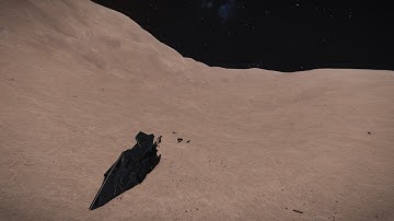CMDR John Jameson crash site - Elite Dangerous