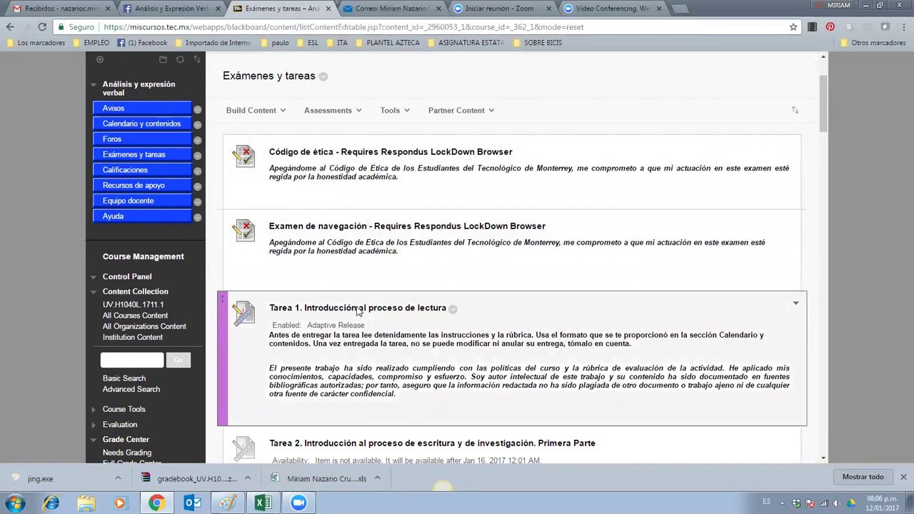 Cómo subir tareas a Blackboard - YouTube