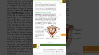 Human reproduction - Embryonic development class 12 BIOLOGY Chapter 2 #trending #shorts