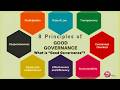 Good Governance and Public Administration Quiz