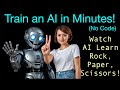 How to Train an AI Model (No Code!) — Rock, Paper, Scissors with Teachable Machine