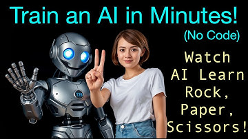 How to Train an AI Model (No Code!) — Rock, Paper, Scissors with Teachable Machine