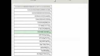 Factorial Number Base