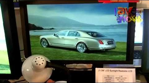 J&M Display (Korea) Demos High Brightness LCD Displays