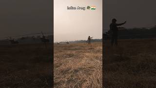 Indian Army 🪖 training #India #army #armylife #helicopter #trending #motivation #military