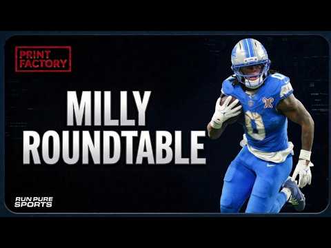 NFL Tournament Picks | WEEK  | NFL Milly Roundtable — Run Pure Sports YouTube show thumbnail