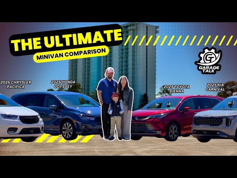 The Ultimate 2025 Minivan Comparison: Kia vs. Toyota vs. Honda vs. Chrysler: Who Makes the Best?