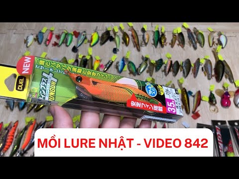 Video Mồi Câu Nhật : Tôm Lure Mực, Nhái Hơi, Lure Lóc Chẽm,... - youtube