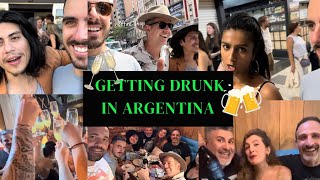 Getting drunk for a whole day in Córdoba, Argentina!