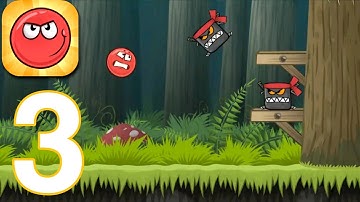 Red Ball 4 - Gameplay Walkthrough Part 3 - Levels 16-24 (iOS,Android)