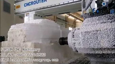 FORSUN 4 AXIS CNC Router for wood engraving