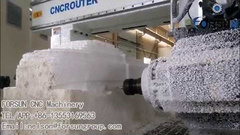 FORSUN 4 AXIS CNC Router for wood engraving