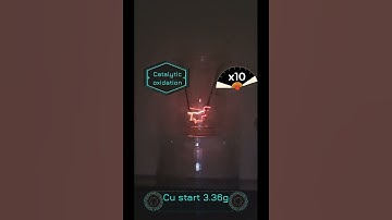 Catalytic Oxidation of Propanone by Copper + Equations #chemistry #education #science