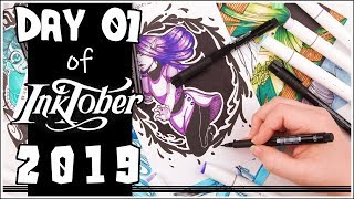 INKTOBER 2019 - Day 01 : Ring - Ohuhu Sponsored