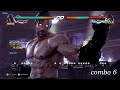 Tekken Noobs combo vid for a friend with attempts