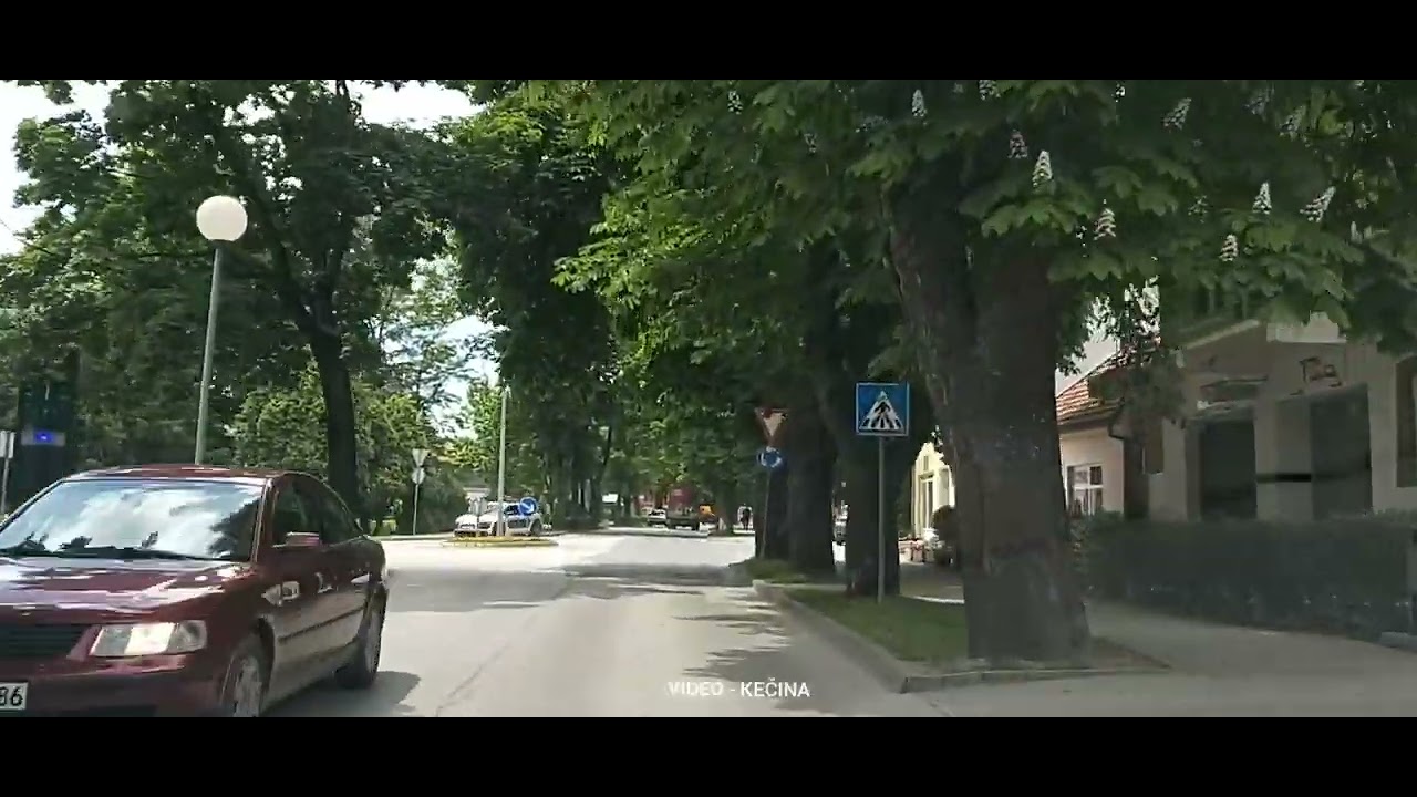 Vožnja kroz grad Bugojno