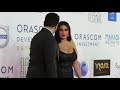 طلاق احمد الفيشاوى وزوجته ندى الكامل ترفض التقبيل منه فى اخر ظهور لهما