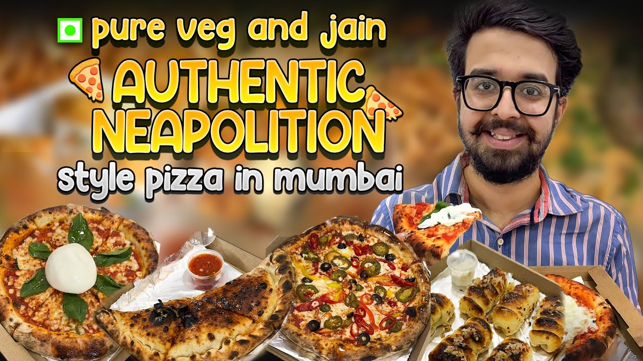 I Found Authentic Neapolitan Pizza in Mumbai 😱 | Pure Veg & Jain Pizza Place 🍕🇮🇹