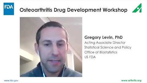 FDA Weighs in on Current Status of Osteoarthritis Biomarkers for Drug Development | Greg Levin