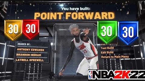 BEST 6,7 POINT FORWARD/w CONTACT DUNKS/BEST CATFISH BUILD IN 2K22