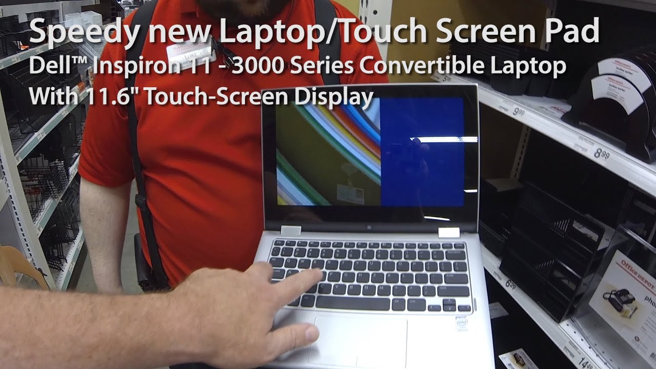 Dell Inspiron 11-inch 3000 Series, 2-in-1 Laptop/Touch Screen Tablet -  YouTube