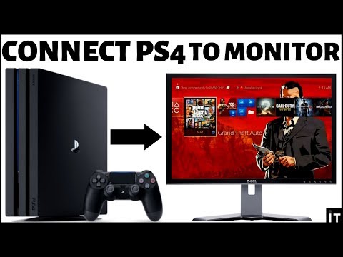 2 WAYS TO CONNECT PS4 TO ANY PC MONITOR ||EASY METHOD||