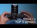 Top 3 Fuji X-T4 Lenses // My Favourites And WHY!