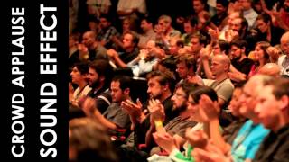 Crowd Clapping Applause Sound Effect Large, Medium, & Small Crowd