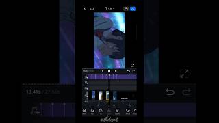 Anime Edits in VN Video Editor - Tutorial #shorts screenshot 2