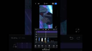 Anime Edits in VN Video Editor - Tutorial #shorts screenshot 1