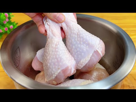 Crispy & Juicy Rice Cooker Chicken Legs - No Water, No Oil ! 電鍋懶人雞腿！免加水免加油，超簡單做出外酥內嫩的美味！Easy Easy