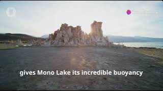 How was mono lake formed in california