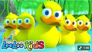 Información ⭐️ Five Little Ducks Go Quacking! 🎶 A Fun Nursery Rhyme Adventure for Kids! Guía