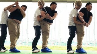 絶対に笑ってはいけないデブゴルフレッスン