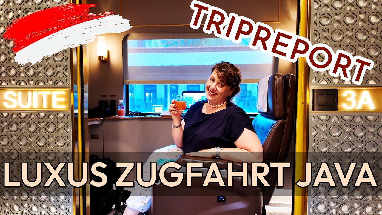 Erste Klasse Suite im Zug - Tripreport Indonesien 🇮🇩 - Argo Semeru Compartment - Surabaya nach Yogya