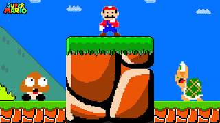 What If Mario Makes Everything Giant With Every Touch in Super Mario Bros?