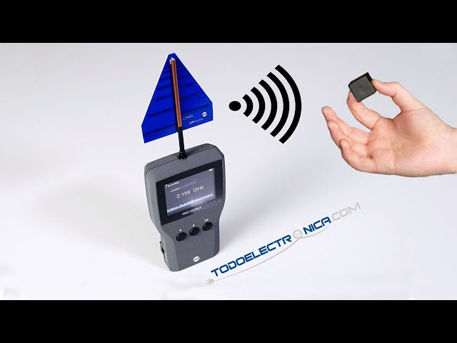 Detector profesional de micrófonos ocultos, cámaras Wifi y GPS