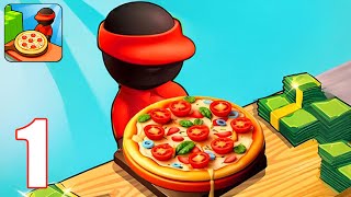 Pizza Ready - Gameplay Walkthrough Ep 1 Stickman Restaurant Idle Tycoon (iOS, Android) screenshot 5