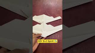 Origami B-2 Stealth Bomber🛩️ #origami #b2spirit