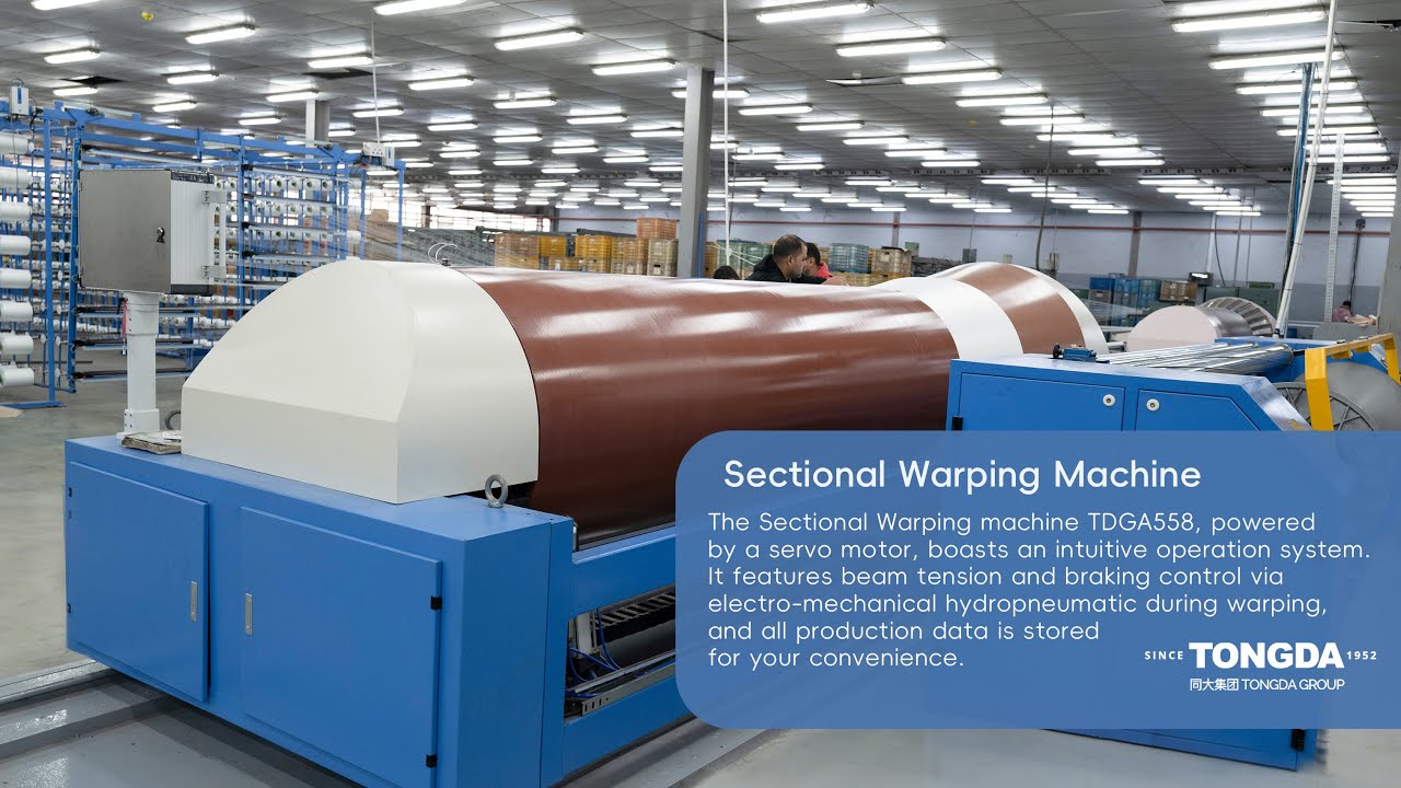 TONGDA Sectional Warping and Beaming Machine
