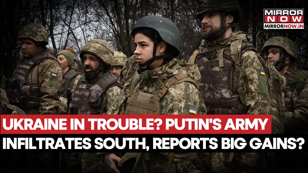 Ukraine On Backfoot? War Maps Show Russia Piercing Through Kyiv's Southern Defences| Watch