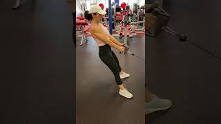Heavy Cable SUMO Squats