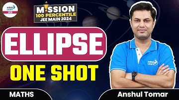 #Ellipse in One Shot || #JEE2024 Math || LIVE || Anshul Tomar || Infinity Learn JEE