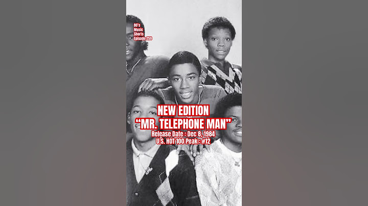 New Edition “Mr. Telephone Man” #80s #80smusic #NewEdition (Episode 259)