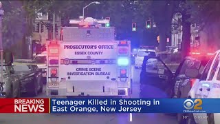 Teen killed in East Orange shooting