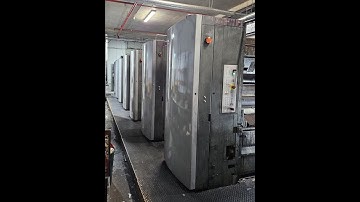 2005 Goss M600A (6) Unit Web Press System For Sale!