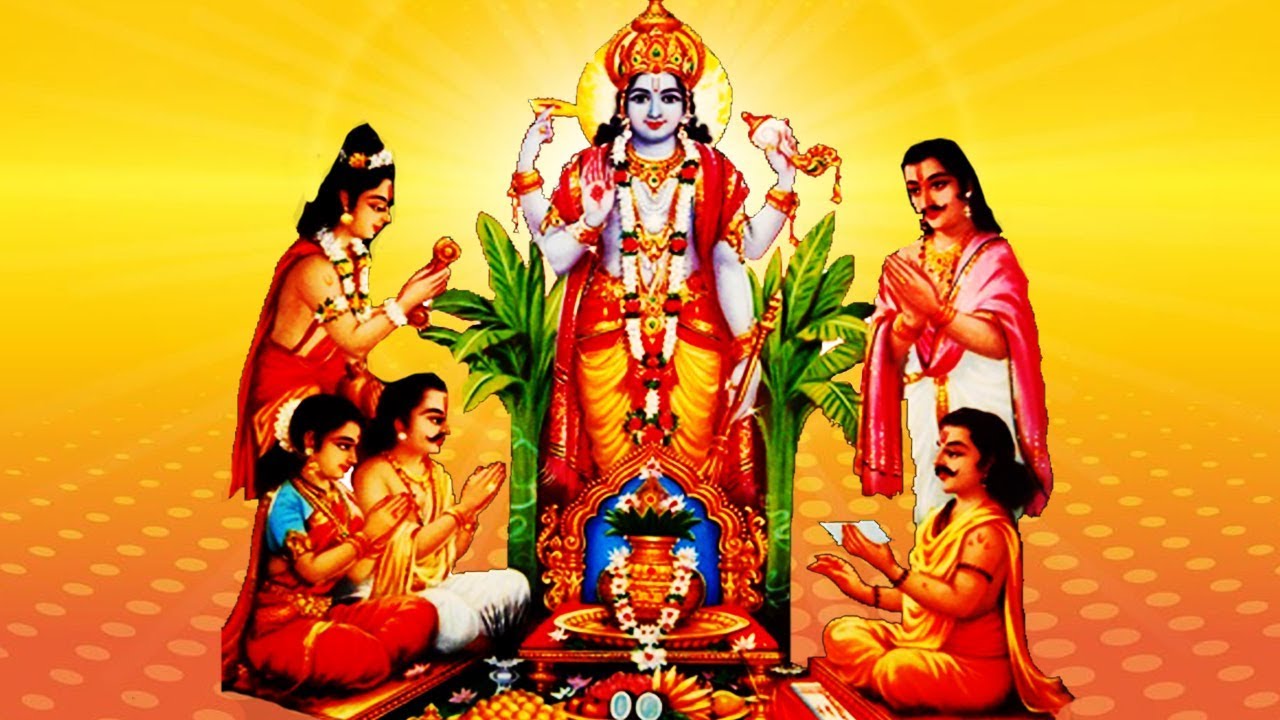 Satyanarayana Pooja Mantras   Pradhana Pooja