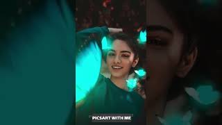 How To Edit Fantasy Glowing Butterfly Miniature Photo Effect || 輝く蝶 PICSART TUTORIAL|| luminous Bird screenshot 5